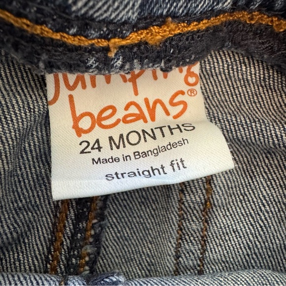 Bundle 24M Baby Boy 8 PC Set Lot Denim Jeans Shorts Bodysuit Long Sleeve - Picture 5 of 8